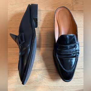 Everlane Black Leather Slipper